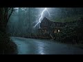 Fall Asleep Fast with Soothing Rain and Thunder Sounds for Sleeping