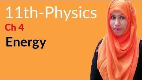 FSc Physics Part 1, Ch 4, Define Energy  -Inter Part 1 Physics