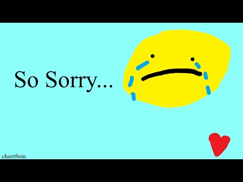 So Sorry...