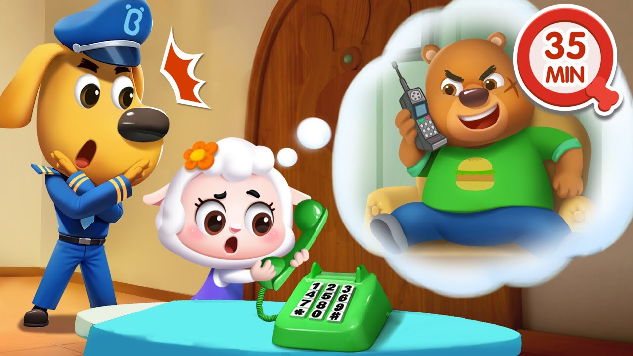 No Contestes a Llmadas Desconocidas ☎️ 35MIN de Dibujos Animados 🔍Sheriff Labrador en Español