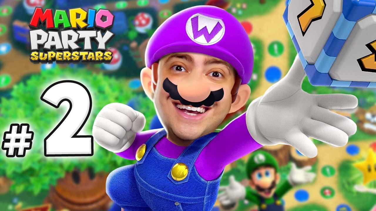 alanzoka jogando Mario Party Superstars com os amigos - Parte #2