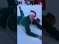 💀 The Most UNHINGED Snow Rides of This Grandpa! 🤯❄️ #Shorts #skiing #snowboarding #fail