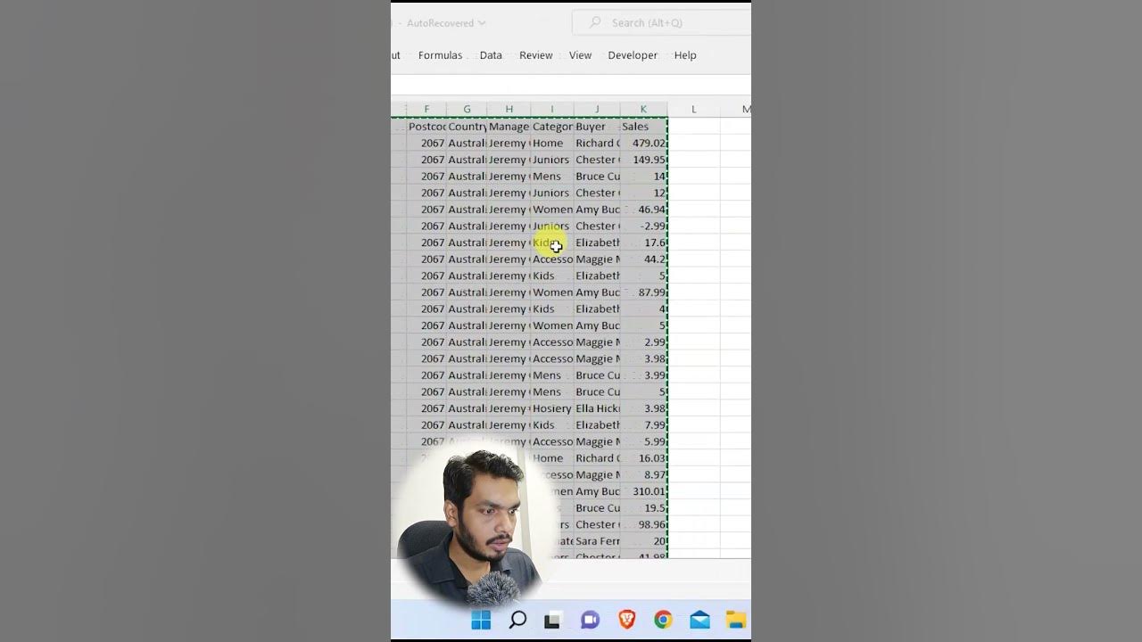 How to Converting Data to a Table | Transform Raw Data into a Table ...