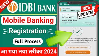 IDBI Mobile Banking Registration 2024 || How to activate mobile banking of idbi bank,@SSM Smart Tech screenshot 4