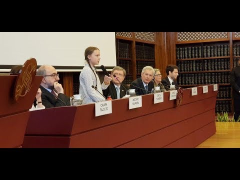 Greta Thunberg al Senato "siamo scesi in piazza in milioni ma nulla è cambiato"