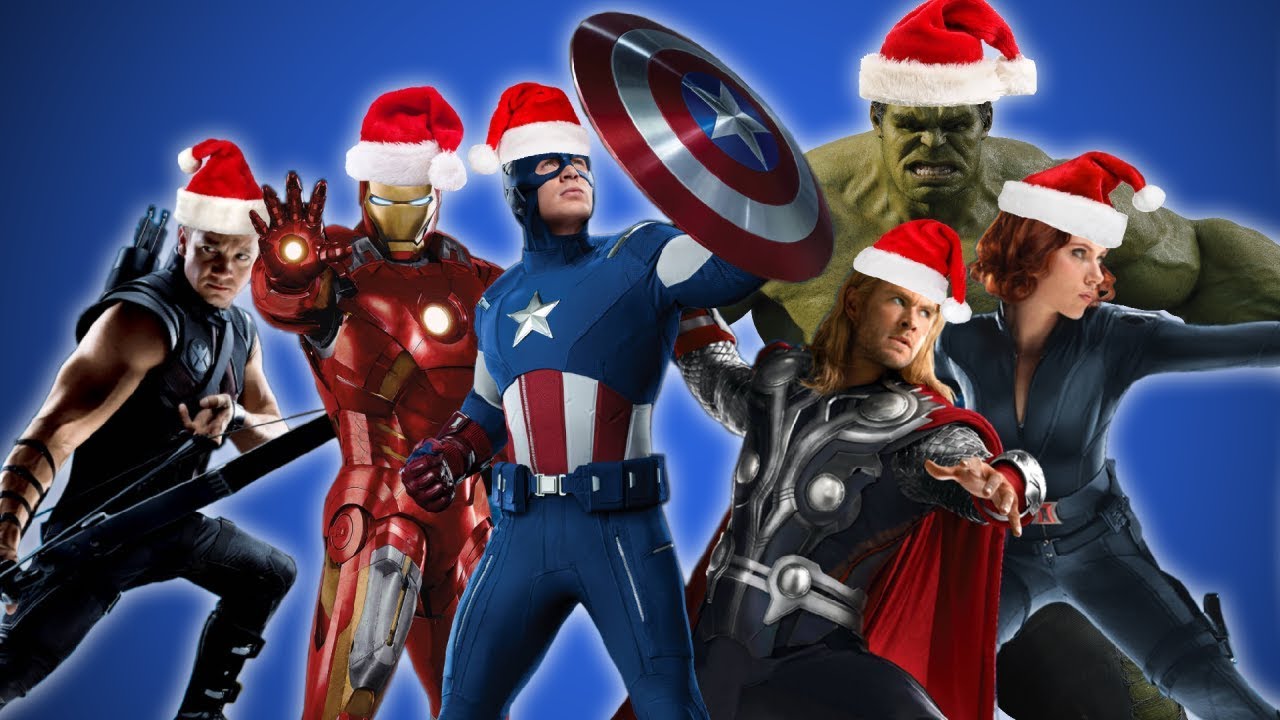 avenger christmas tree
