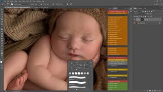Intro to Working with Photoshop Actions and Newborn Edit Video