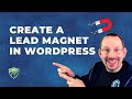 How To Create A Lead Magnet In WordPress // An Easy DIY List-Building Landing Page