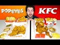 KFC vs. Popeyes - Fast Food Restaurant Taste Test!