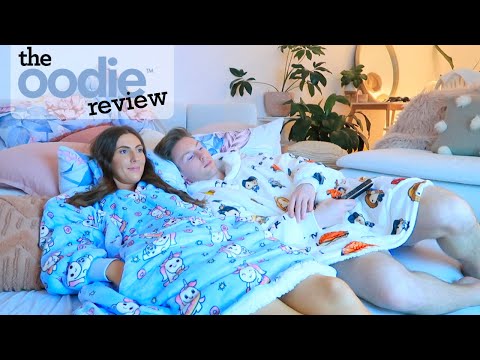 The Oodie Review - Blanket Hoodie ? | Date Night Vlog