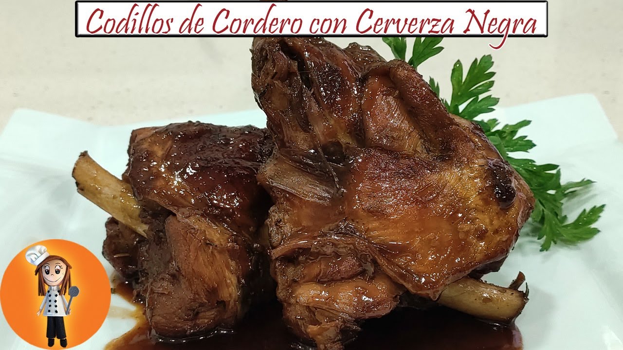 Codillos de Cordero con Cerveza Negra | Receta de Cocina en Familia