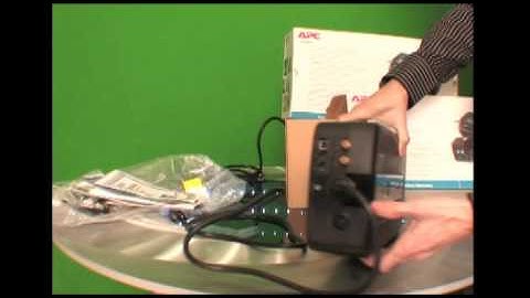APC Battery backup ES 750va 450 watts power supply surge protector