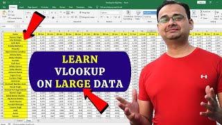 How to apply VLOOKUP on Large / Big Data in Excel (Hindi) screenshot 5