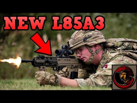 New L85A3 SA80 Rifle - British Army Upgrades