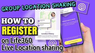 PAANO MAGREGISTER SA LIFE360 LIVE LOCATION SHARING | REGISTER ON GROUP LOCATION SHARING screenshot 5