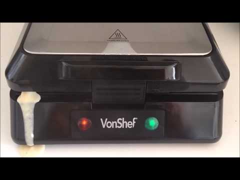VonShef Belgian Waffle Maker Review