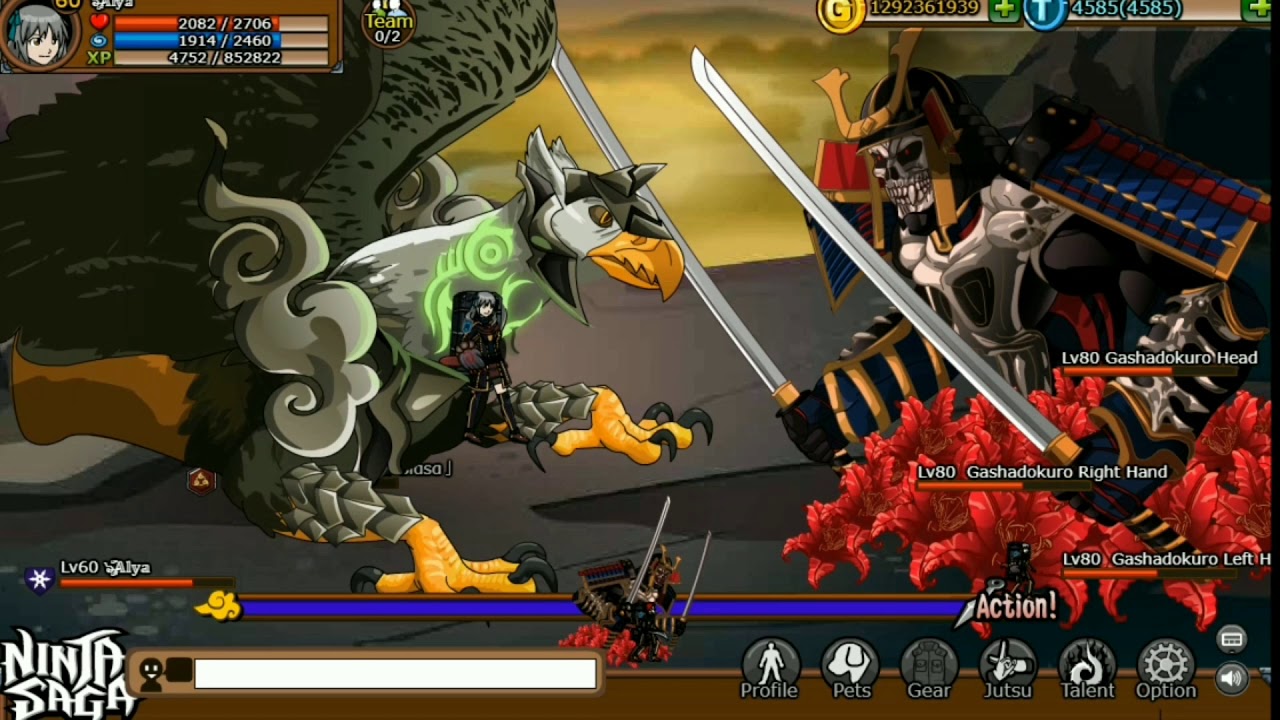 Ninja Saga PVE - Awaken Umbral men