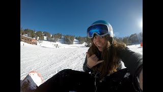 Snowboarding at Bear Valley  - Work and Travel