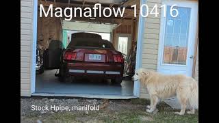 Mustang GT magnaflow vs Flowmonster