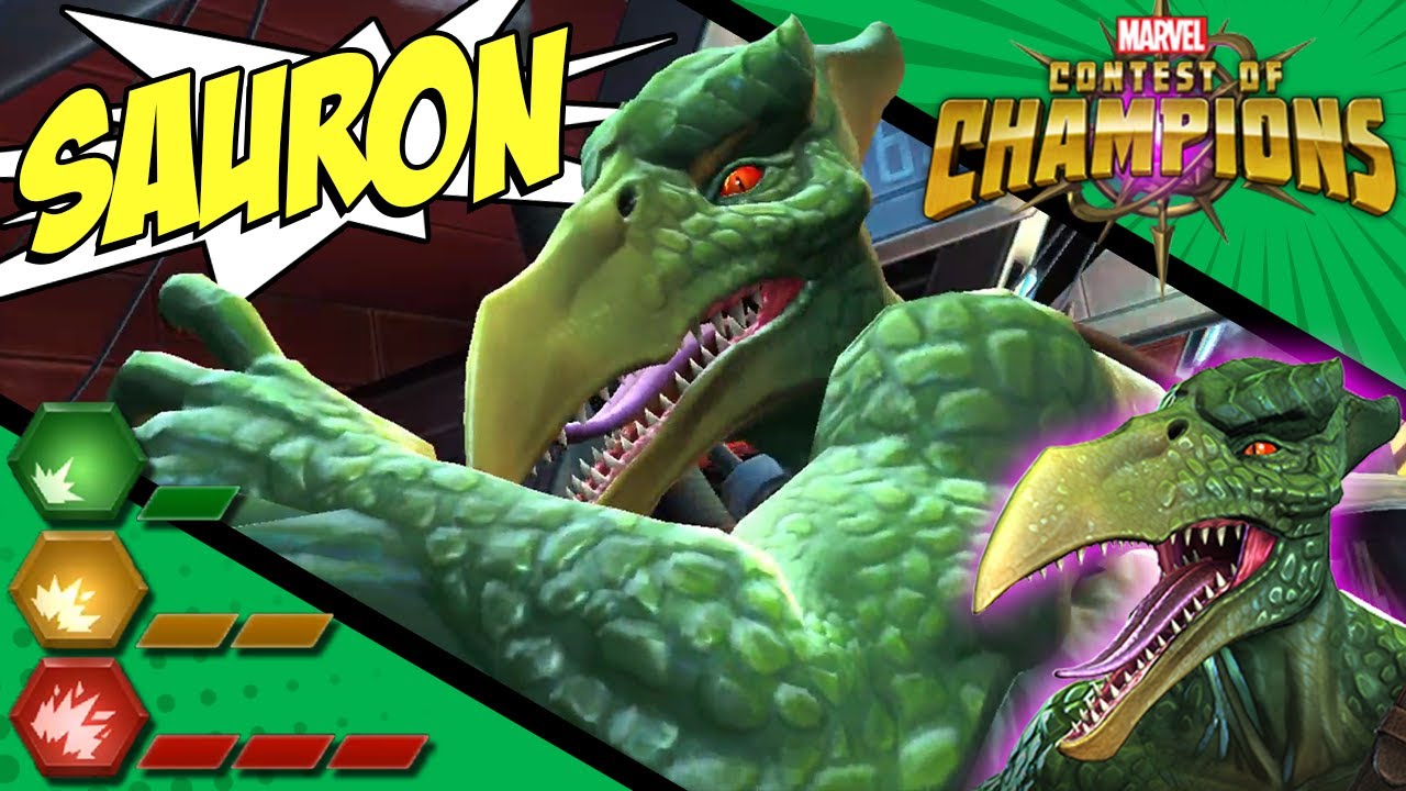 Sauron All Special Attacks - Marvel Contest of Champions