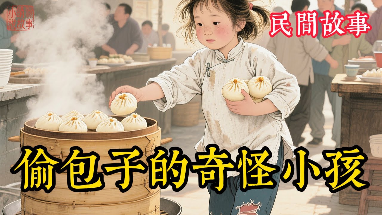 8歲女孩天天偷包子，老闆娘設陷阱跟蹤到破廟，看到廟內一幕她癱軟在地，悔恨痛哭！#民間故事 #故事頻道 #聽故事 #故事分享 #睡前故事 #听书 