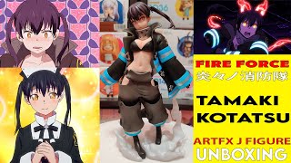 Unboxing Tamaki Komatsu from Fire Force Anime 炎々ノ消防隊 by KOTOBUKIYA