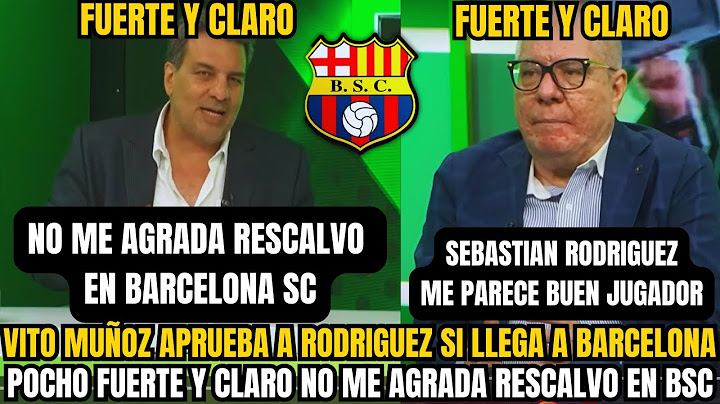 🚨 Vito Muñoz explota en vivo: Rechaza a Rescalvo y aprueba a Sebastián Rodríguez en BSC
