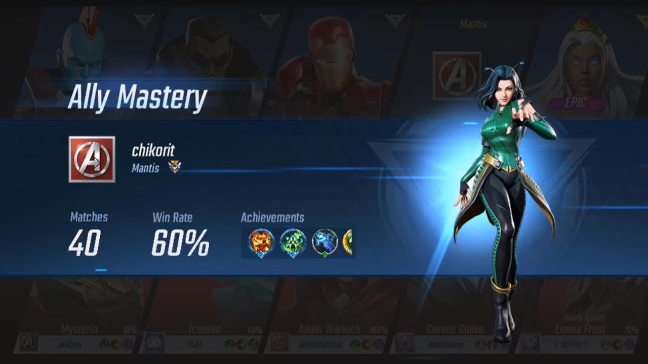 MVP Gameplay MANTIS  1/1/8 |Marvel Super War | 漫威超级战争 | Fairest MOBA Game | Best HD MOBA Game