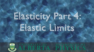 PHYS 146 Elasticity part 4: Elastic Limits