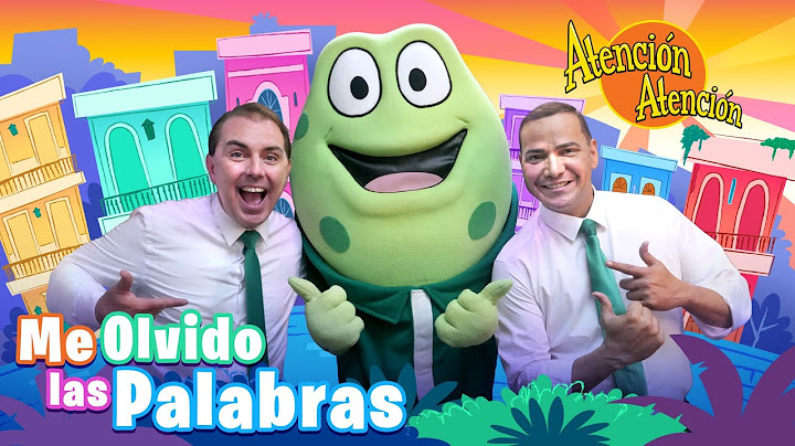 Me olvido las palabras | Atención Atención Feat. Victor Manuelle | Canciones infantiles
