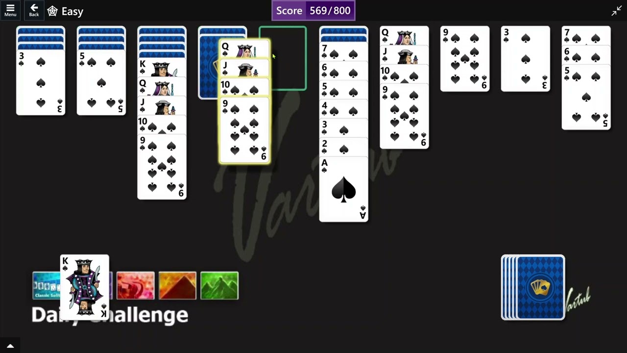 Microsoft Solitaire Collection - ♤♥ Community Challenge: Play