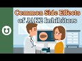 What are the common side effects of JAK2 inhibitors? #myelofibrosis
