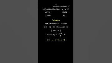 Math Olympiad Class 5 | Alternating Sum Problem