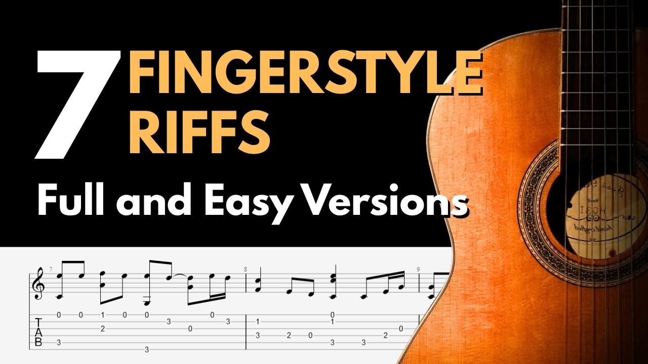 The Who Famous Riffs Notes 7 Famous Fingerstyle Guitar Riffs (Free Tabs) | Eagles, Beatles, The ...