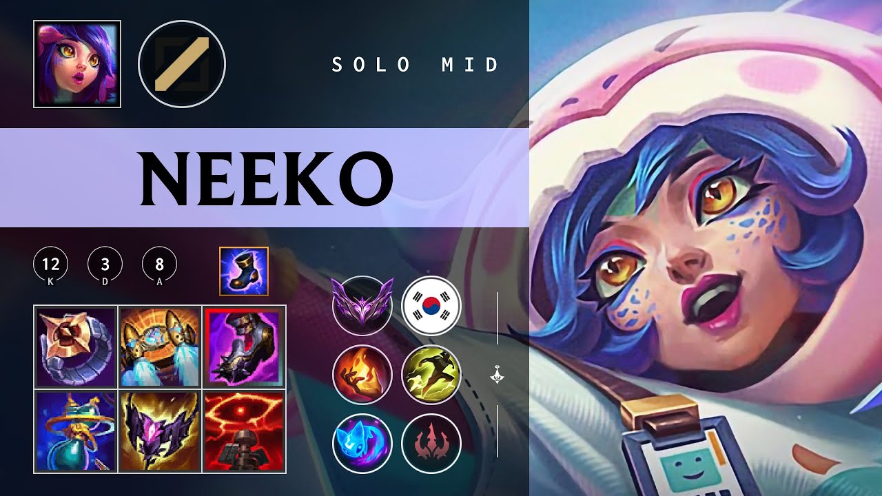 Neeko Mid vs Twisted Fate - KR Master Patch 26.02