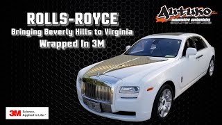 ROLLS-ROYCE Car Wrap - Bringing Beverly Hills to Virginia