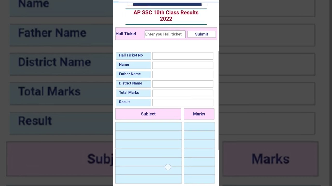 10 th class result 2022 AP link in Description 👇👇