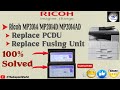 How To Reset RICOH MP 2014 PCUD and Fusing Unit || RICOH MP 2014 Reset PCUD and Fusing Unit