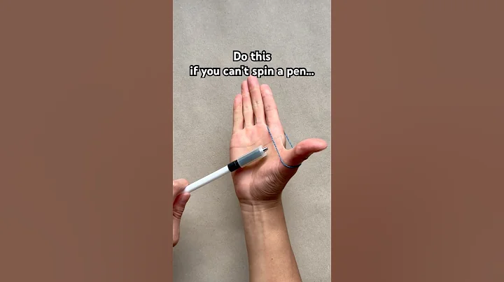 Do this if you can’t spin a pen ✍️🌀 #penspinning #tutorial #shorts
