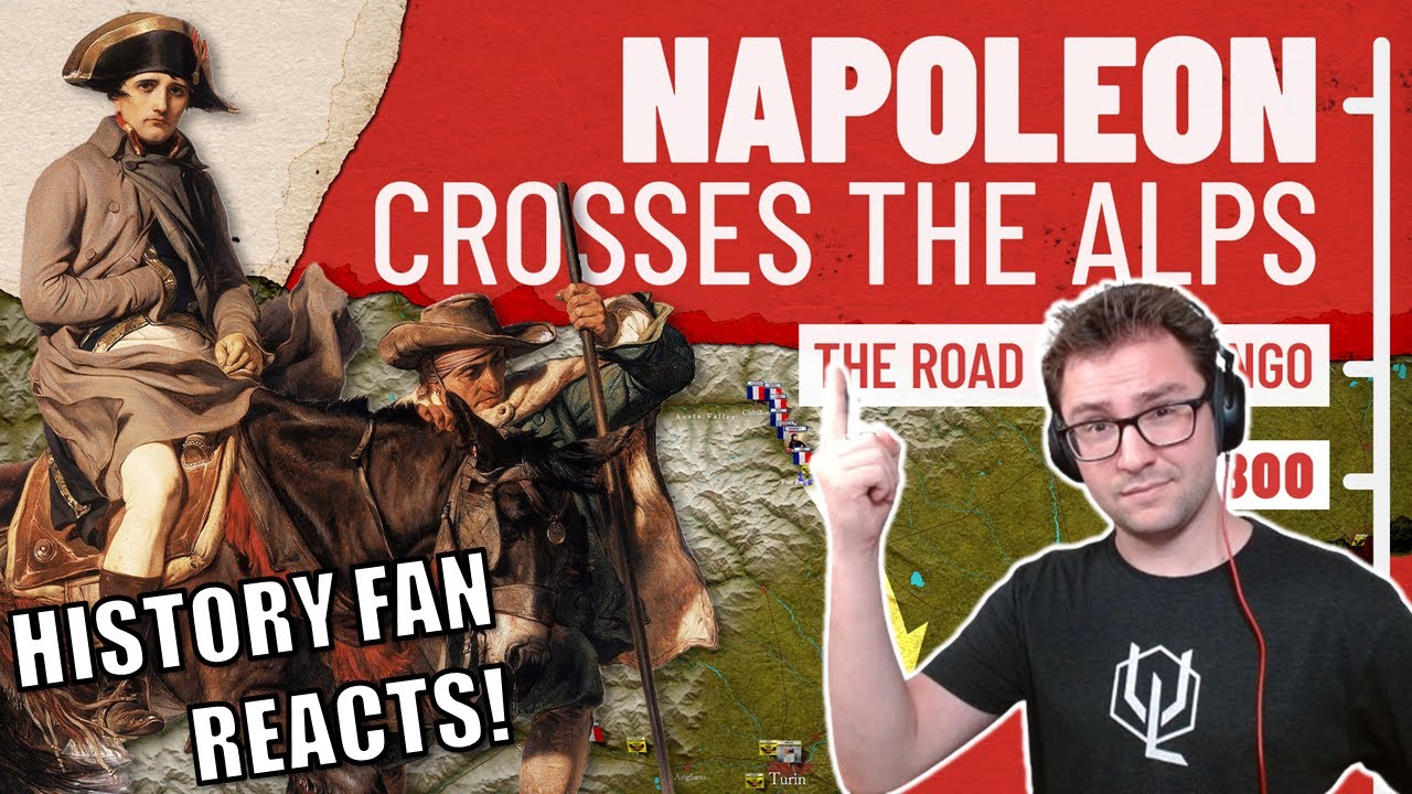 Наполеон переходит Альпы — эпическая историческая реакция