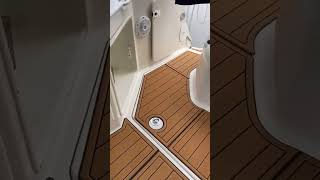 2007 Stingray 250 CS Swim Platform Cockpit Boat EVA Foam Faux Teak Deck Floor Mat Seadek MarineMat