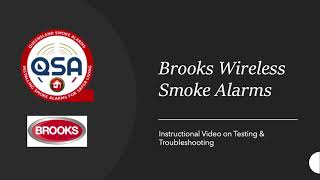 Brooks Wireless Smoke Alarm