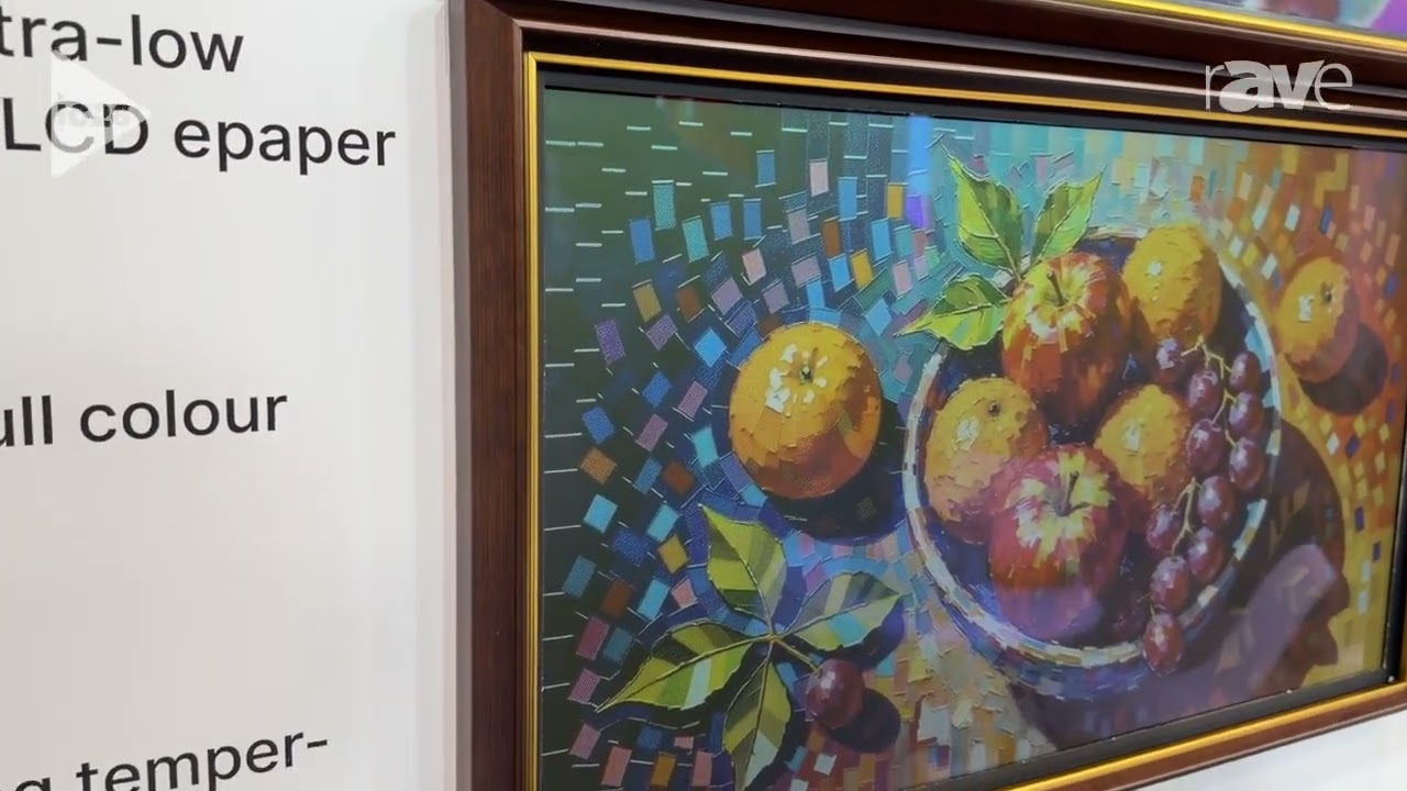 InfoComm 2026: ePaint Shows Off 61.5-Inch Full HD Indoor E-Paper Digital Signage Display