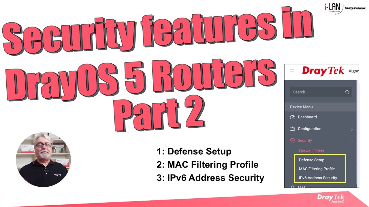 Webinar - Security Features in DrayOS 5 Routers Part 2