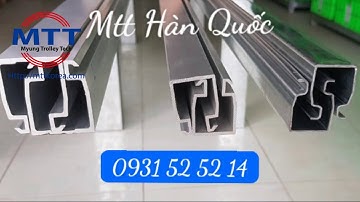 Máng chữ c cho cầu truc - Ray trượt cẩu trục 30x40 -CTY TNHH MTT HÀN QUỐC