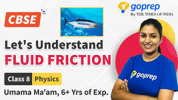 Friction | Fluid Friction | CBSE | Class 8 Physics | Umama Ma