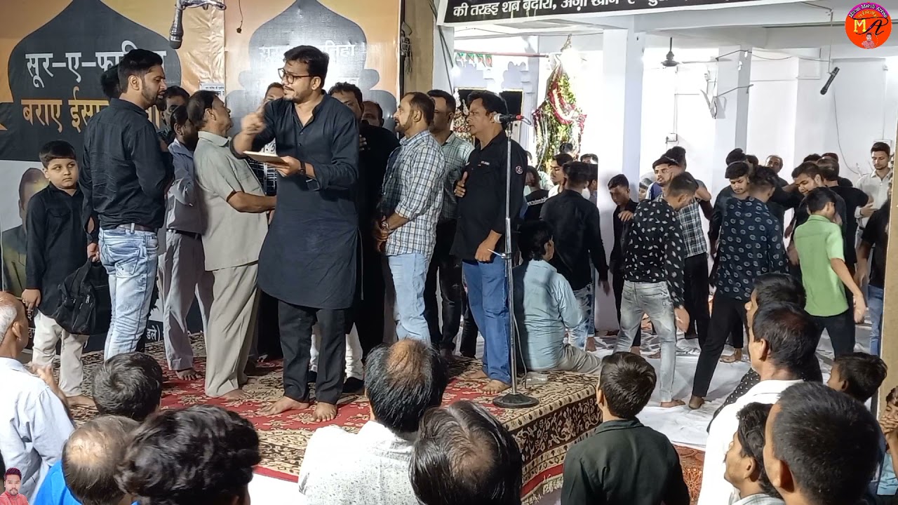 Noha Hai Momeno Ke Lab Par Maola Madat Ko Aao Anjuman Qamar Bani Hashim Lucknow Dargha Hazrat Abbas
