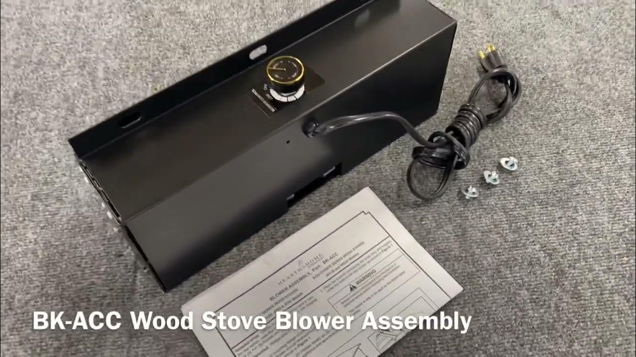 Wood Stove Blower Fan Kit