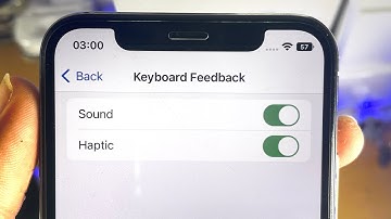 How To Enable Haptic Feedback for iPhone Keyboard!