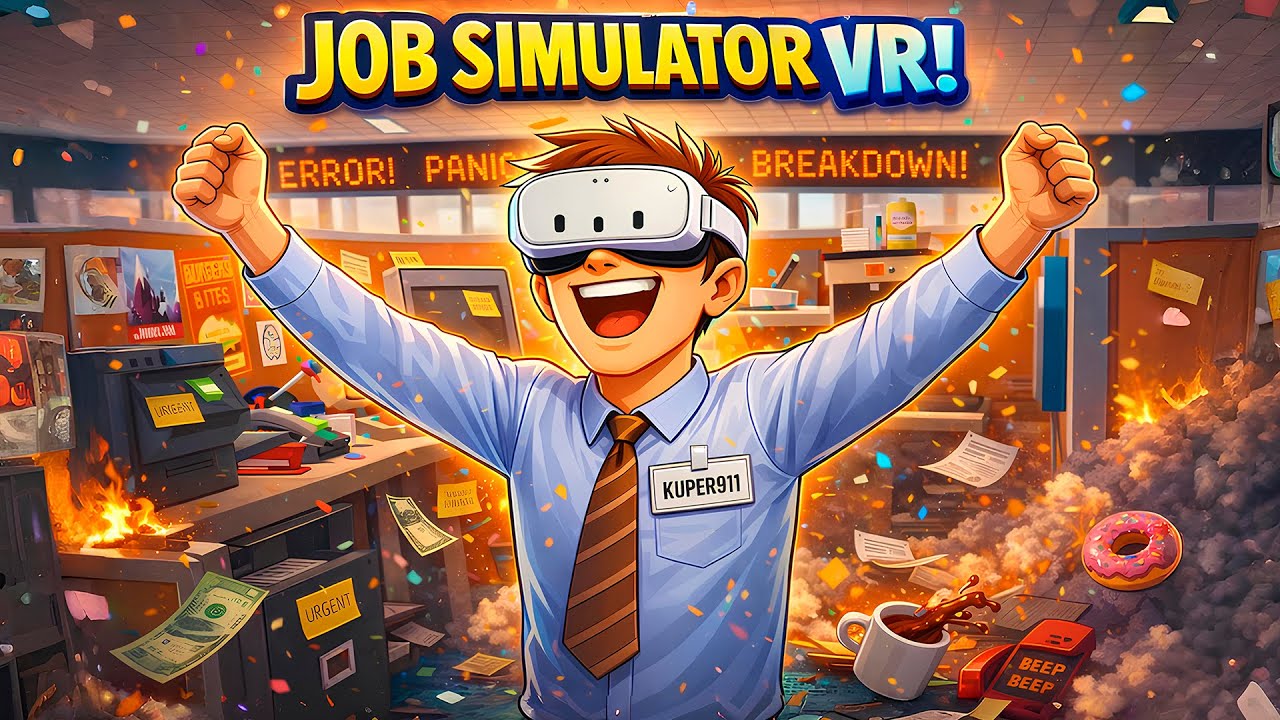 Я - офисный раб в VR  | Job Simulator VR